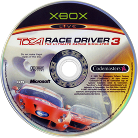 TOCA Race Driver 3 - Disc Image