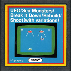 UFO / Sea Monsters / Break It Down / Rebuild / Shoot - Cart - Front Image