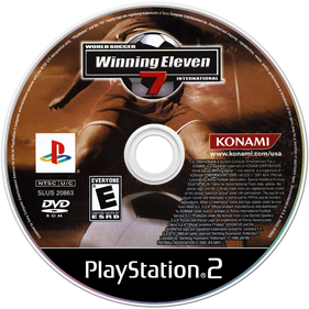 Winning Eleven 7 International - Disc Image