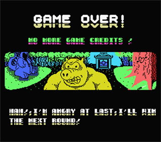 Psycho Pigs UXB - Screenshot - Game Over Image
