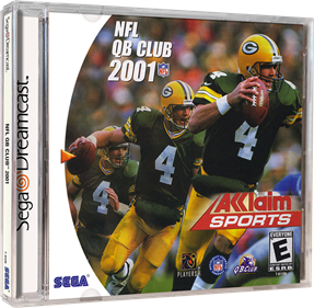 NFL QB Club 2001 - Box - 3D Image