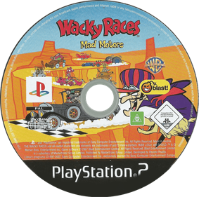 Wacky Races: Mad Motors - Disc Image