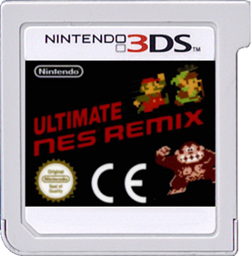 Ultimate NES Remix - Fanart - Cart - Front Image