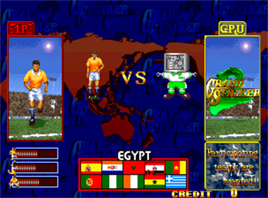 Grand Striker 2 - Screenshot - Game Select Image