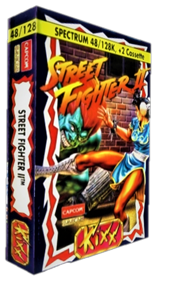 Street Fighter II: The World Warrior - Box - 3D Image