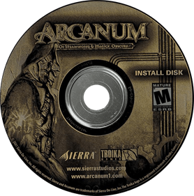 Arcanum: Of Steamworks & Magick Obscura - Disc Image