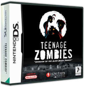Teenage Zombies: Invasion of the Alien Brain Thingys! - Box - 3D Image