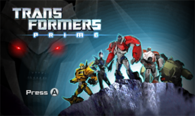 Transformers Prime: The Game - Screenshot - Game Title Image