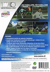 World Tour Soccer 2003 - Box - Back Image