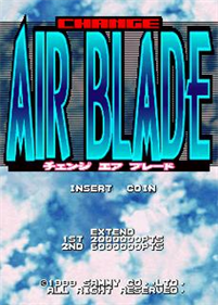 Change Air Blade - Screenshot - Game Title Image