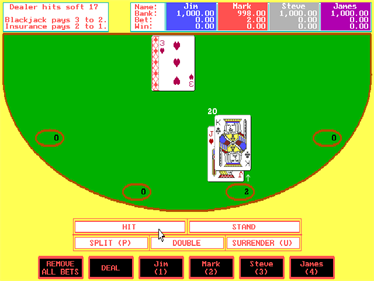 4 Queens Computer Casino - Screenshot - Gameplay Image