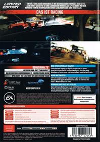 Need for Speed: Shift 2 Unleashed - Box - Back Image