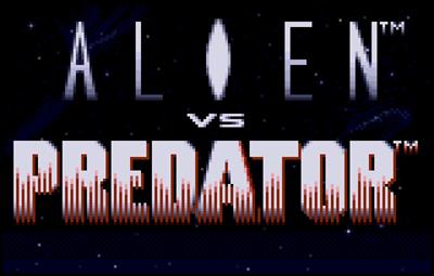 Alien vs. Predator - Screenshot - Game Title
