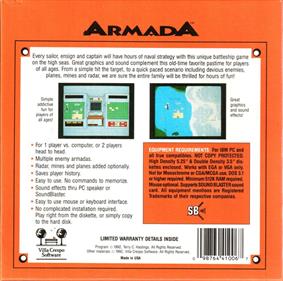 Armada (1992) - Box - Back Image