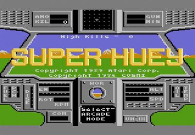 Super Huey UH-IX - Screenshot - Game Title