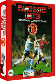 Manchester United: The Official Computer Game - Box - 3D Image
