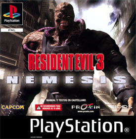 Resident Evil 3: Nemesis - Box - Front Image