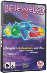 Bejeweled 2 Deluxe - Box - 3D Image