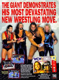 WCW vs. nWo: World Tour - Advertisement Flyer - Front Image