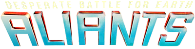 Aliants: The Desperate Battle for Earth! - Clear Logo Image