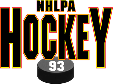NHLPA Hockey 93 - Clear Logo Image