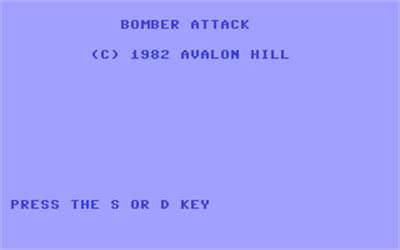 Bomber Attack - Screenshot - Game Title Image