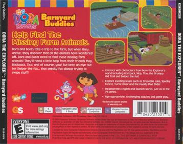 Dora the Explorer: Barnyard Buddies - Box - Back Image