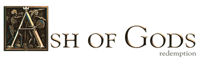 Ash of Gods: Redemption - Clear Logo Image