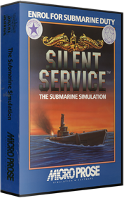 Silent Service: The Submarine Simulation - Box - 3D Image