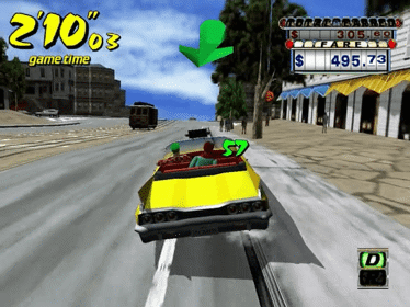 Crazy Taxi - Screenshot - Gameplay Image