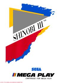 Shinobi III - Box - Front - Reconstructed Image