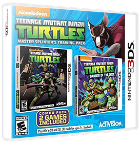 Teenage Mutant Ninja Turtles: Master Splinters Training Pack - Box - 3D Image