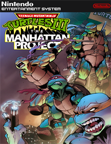 Teenage Mutant Ninja Turtles III: The Manhattan Project - Fanart - Box - Front Image