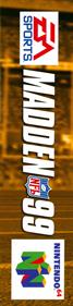 Madden NFL 99 - Box - Spine Image