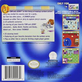 Tom and Jerry: Mouse Hunt - Box - Back Image