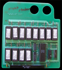 Night Stocker - Arcade - Circuit Board Image