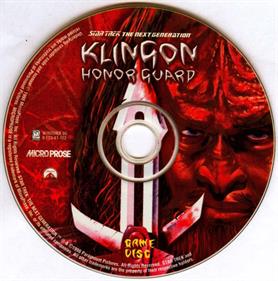 Star Trek: The Next Generation: Klingon Honor Guard - Disc Image