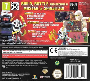 LEGO Battles: Ninjago - Box - Back Image