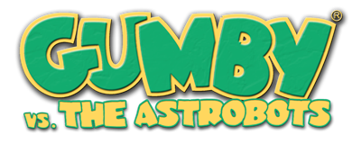 Gumby vs. The Astrobots - Clear Logo Image