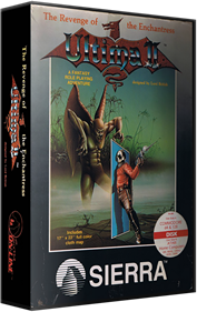 Ultima II: Revenge of the Enchantress - Box - 3D Image