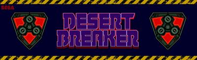 Desert Breaker - Arcade - Marquee Image