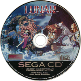 Lunar: The Silver Star - Disc Image