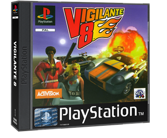 Vigilante 8 - Box - 3D Image