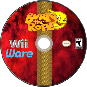 Burn the Rope - Fanart - Disc Image