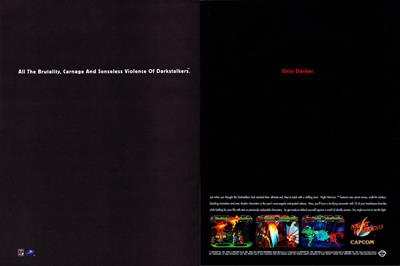 Night Warriors: Darkstalkers' Revenge - Advertisement Flyer - Front Image
