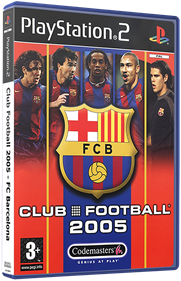 Club Football 2005: FC Barcelona - Box - 3D Image