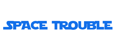 Space Trouble - Clear Logo Image