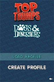 Top Trumps: Dogs & Dinosaurs - Screenshot - Game Title Image