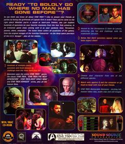 Star Trek: The Game Show - Box - Back Image