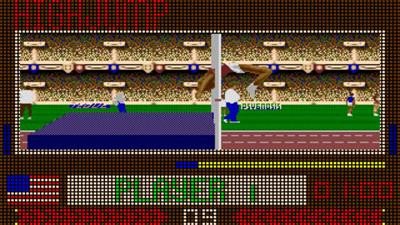 The Carl Lewis Challenge - Screenshot - Gameplay Image